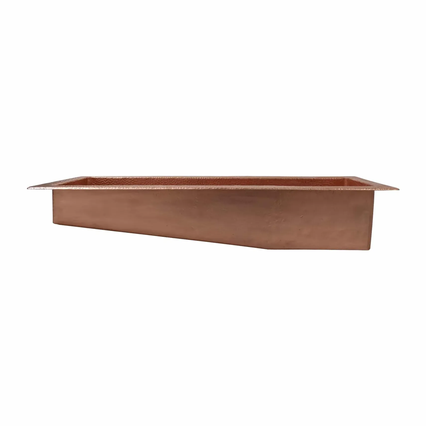 Native Trails Rio Chico 30" Rectangle Copper Bar/Prep Sink, Polished Copper, 16 Gauge, CPS410