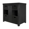Native Trails Vintner's 36" Freestanding Vanity Base in Noir, VNW368
