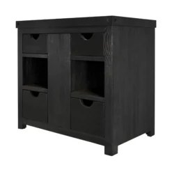 Native Trails Vintner's 36" Freestanding Vanity Base in Noir, VNW368