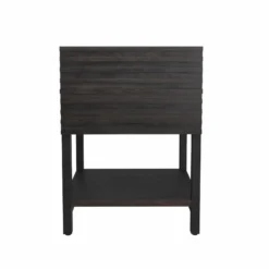 Native Trails Winemaker 24" Freestanding Reclaimed Wood Vanity Base in Charred Oak, VNM248