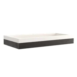 Native Trails Winemaker Napa 36" Wall-Mount Reclaimed Wood Vanity Base in Charred Oak, VNP368