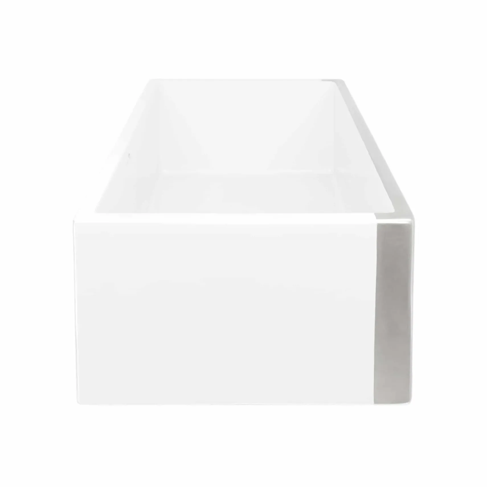 Native Trails Dreamer 30" Fireclay Farmhouse Sink, Silver, PMK3018-S