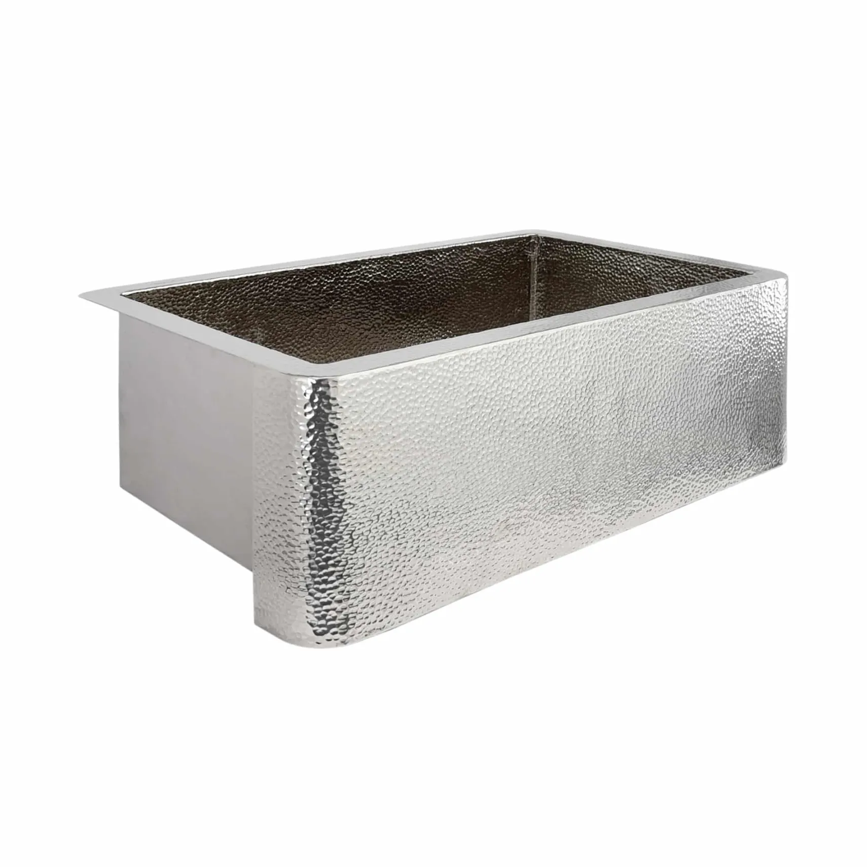 Native Trails Farmhouse 30 30" Copper Farmhouse Sink, Polished Nickel, CPK894