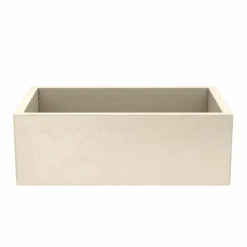 Native Trails 30" NativeStone Concrete Farmhouse Sink, Sand, NSK3018-D