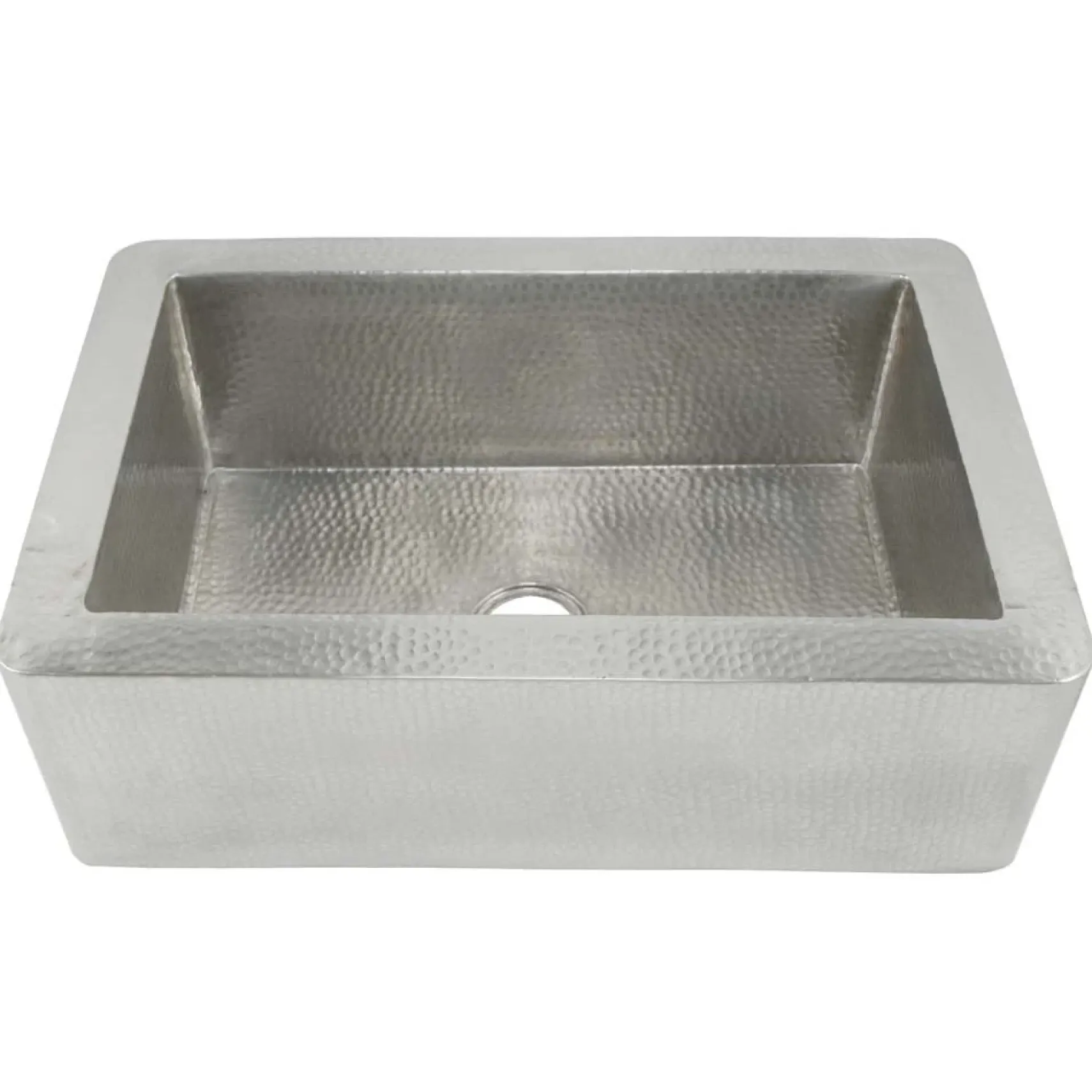 Native Trails 33" Nickel Farmhouse Sink, Brushed Nickel, CPK573