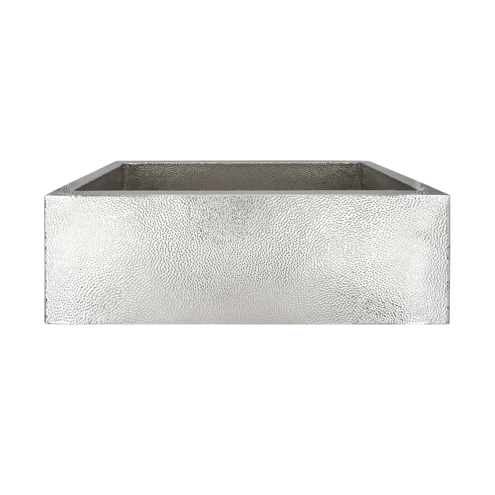 Native Trails Pinnacle 33" Copper Farmhouse Sink, Polished Nickel, CPK892