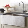 Native Trails Pinnacle 33" Nickel Farmhouse Sink, Brushed Nickel, CPK592