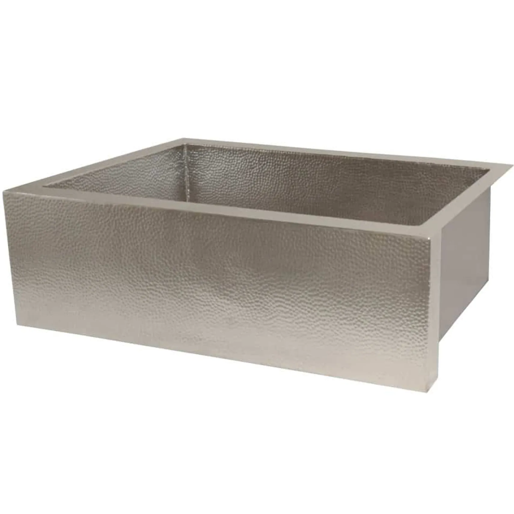 Native Trails Pinnacle 33" Nickel Farmhouse Sink, Brushed Nickel, CPK592