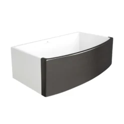 Native Trails Rendezvous 33" Fireclay Farmhouse Sink, Gunmetal, PMK3320-M