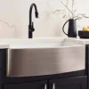 Native Trails Rendezvous 33" Fireclay Farmhouse Sink, Platinum, PMK3320-P