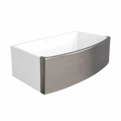 Native Trails Rendezvous 33" Fireclay Farmhouse Sink, Platinum, PMK3320-P