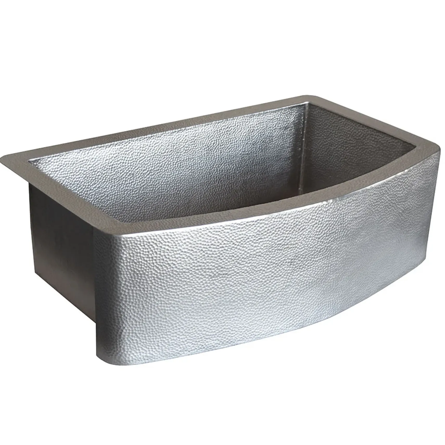 Native Trails Rhapsody 33" Nickel Farmhouse Sink, Brushed Nickel, CPK595