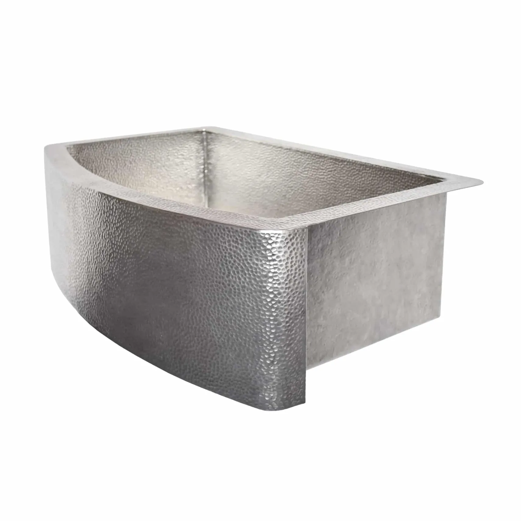 Native Trails Rhapsody 33" Nickel Farmhouse Sink, Brushed Nickel, CPK595