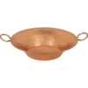Premier Copper Products 21" Round Copper Bathroom Sink, Polished Copper, VR16MPPC