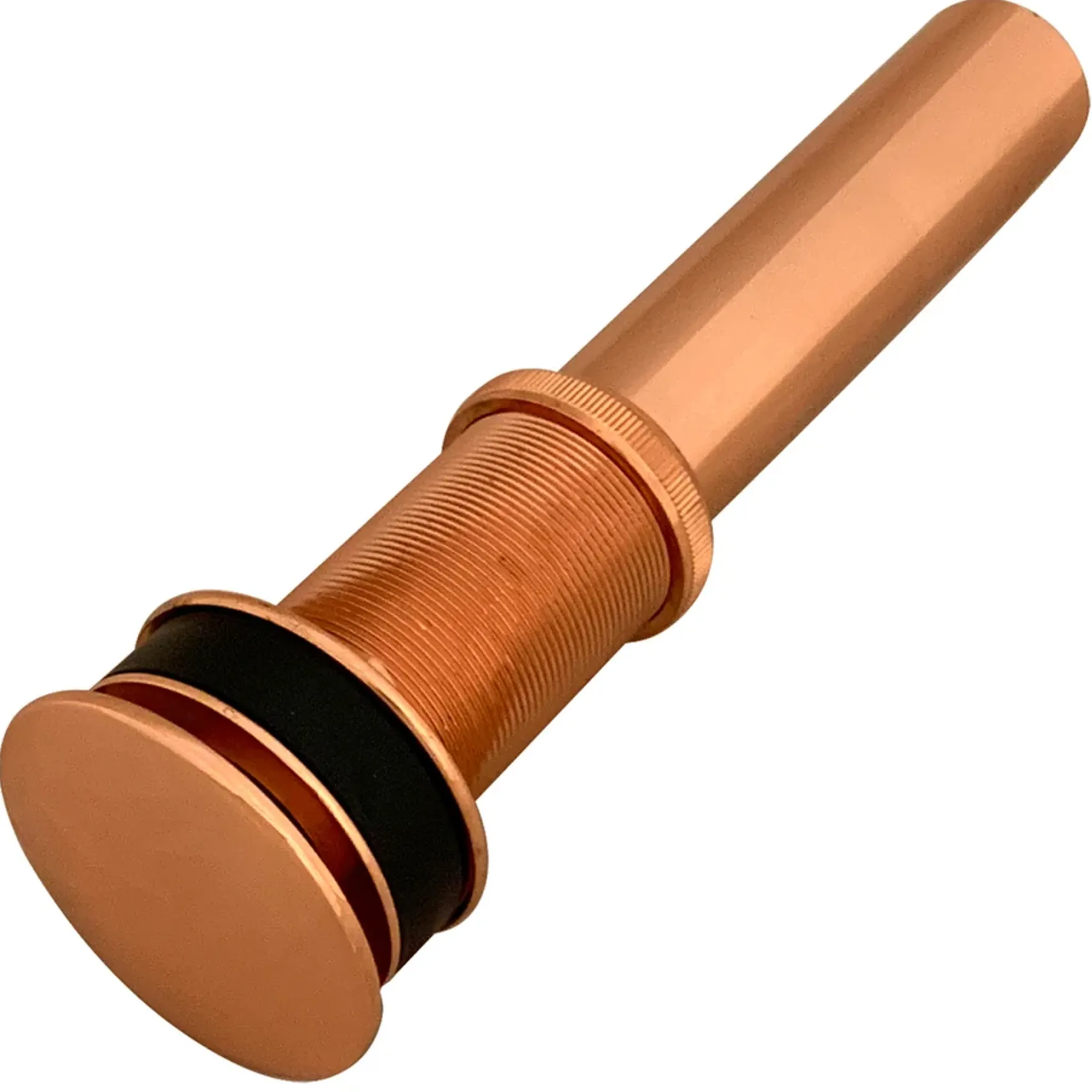Premier Copper Products 17" Oval Wired Rim Vessel Hammered Copper Bathroom Sink in Polished Copper, Matching Drain and Accessories, BSP5_VO17WPC-P