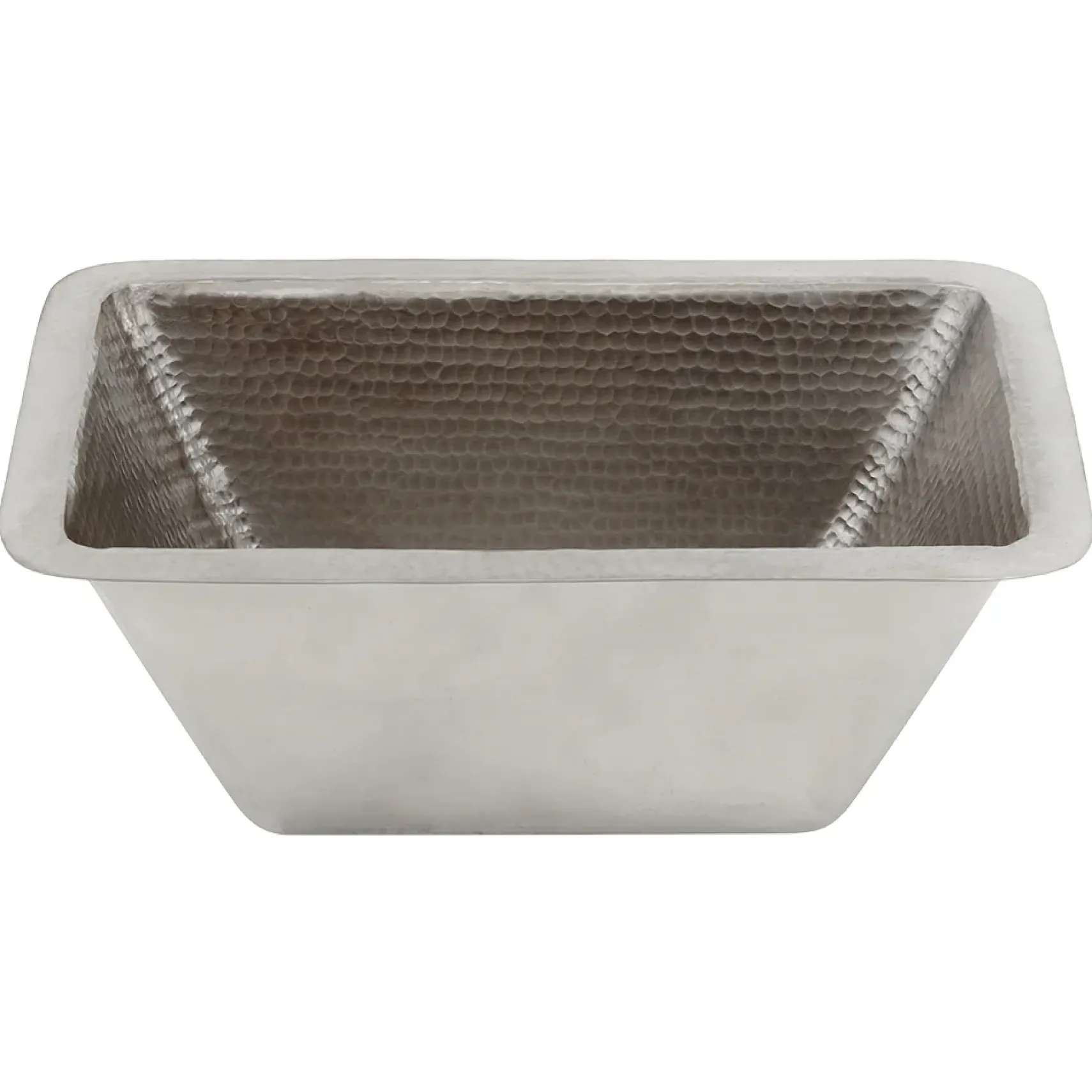 Premier Copper Products 17" Copper Bar/Prep Sink, Nickel, BRECEN3