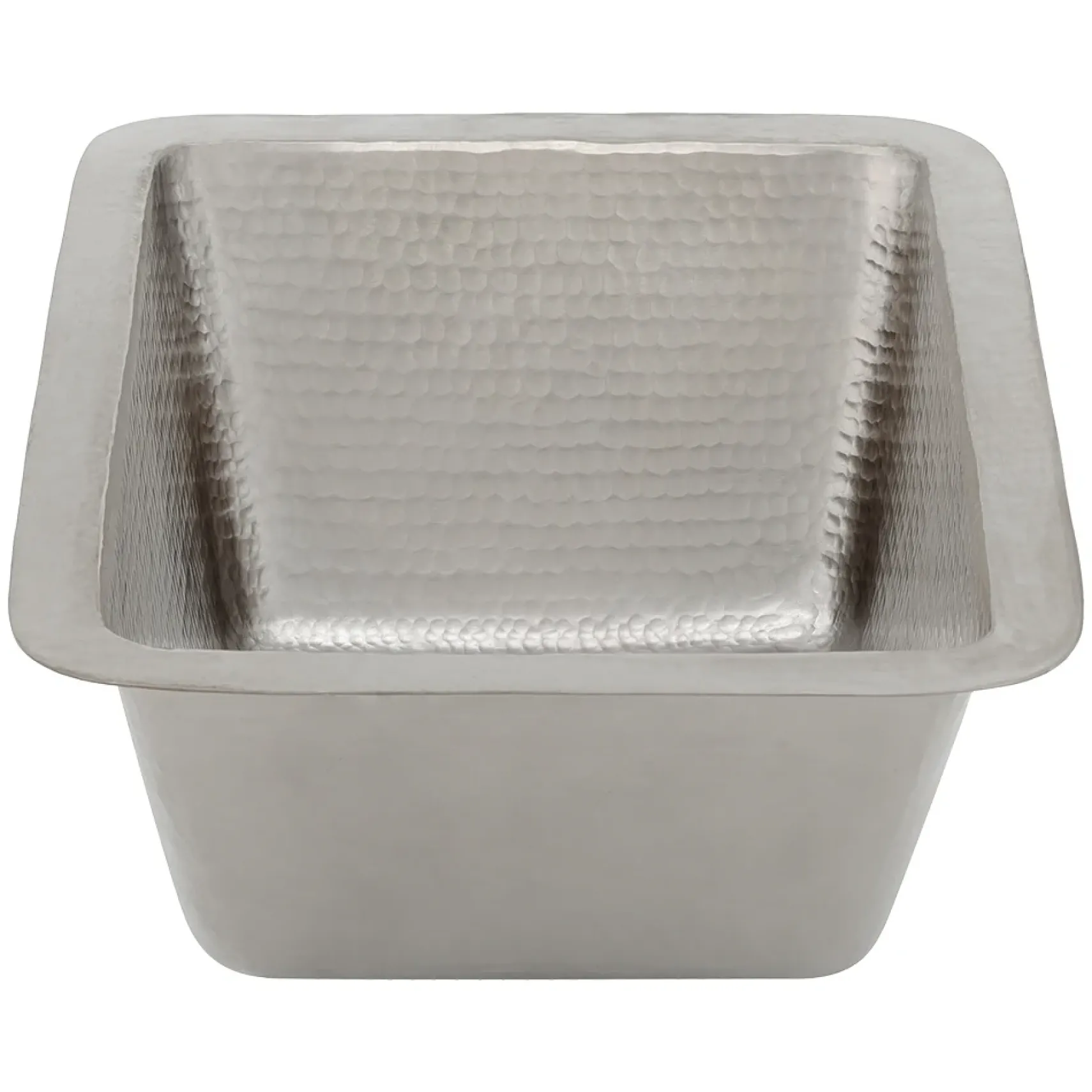 Premier Copper Products 17" Copper Bar/Prep Sink, Nickel, BRECEN3