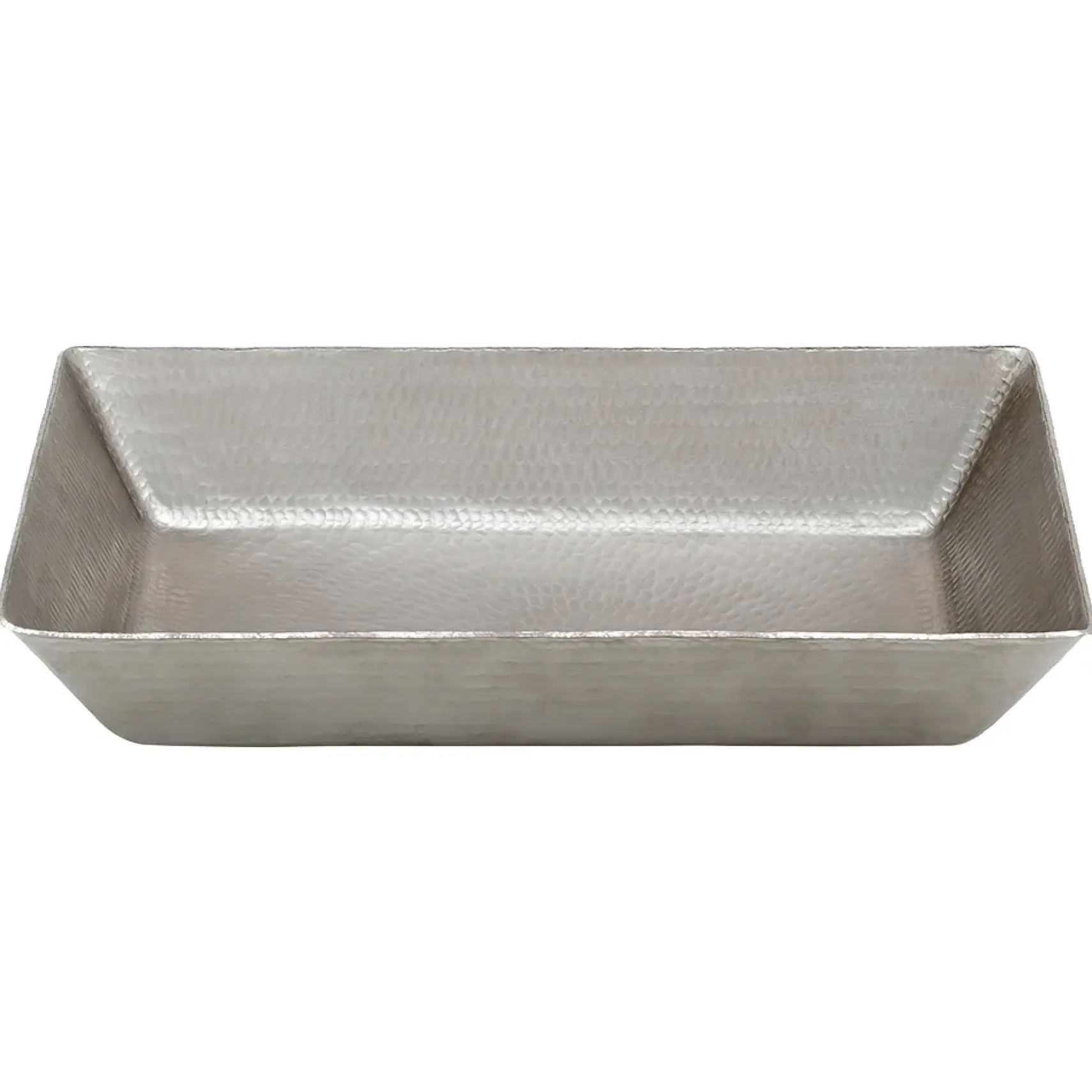 Premier Copper Products 20" Rectangle Copper Bathroom Sink, Nickel, VREC2014EN