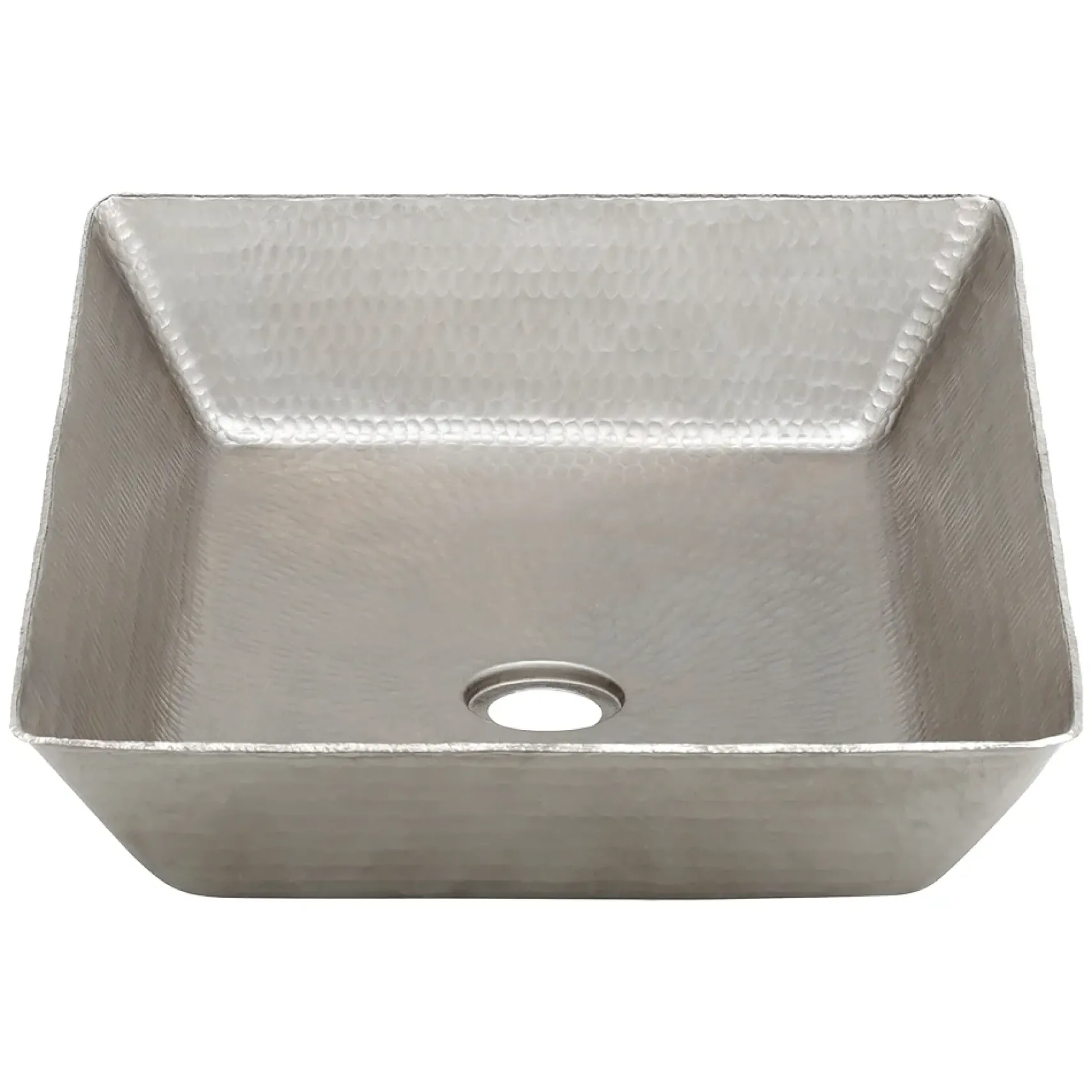 Premier Copper Products 20" Rectangle Copper Bathroom Sink, Nickel, VREC2014EN