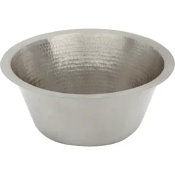 Premier Copper Products 16" Copper Bar/Prep Sink, Nickel, BR16EN3