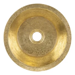 Premier Copper Products 14" Round Terra Firma Brass Bar/Prep Sink, TFBR14PB2
