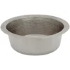 Premier Copper Products 12" Copper Bar/Prep Sink, Nickel, BR12EN2