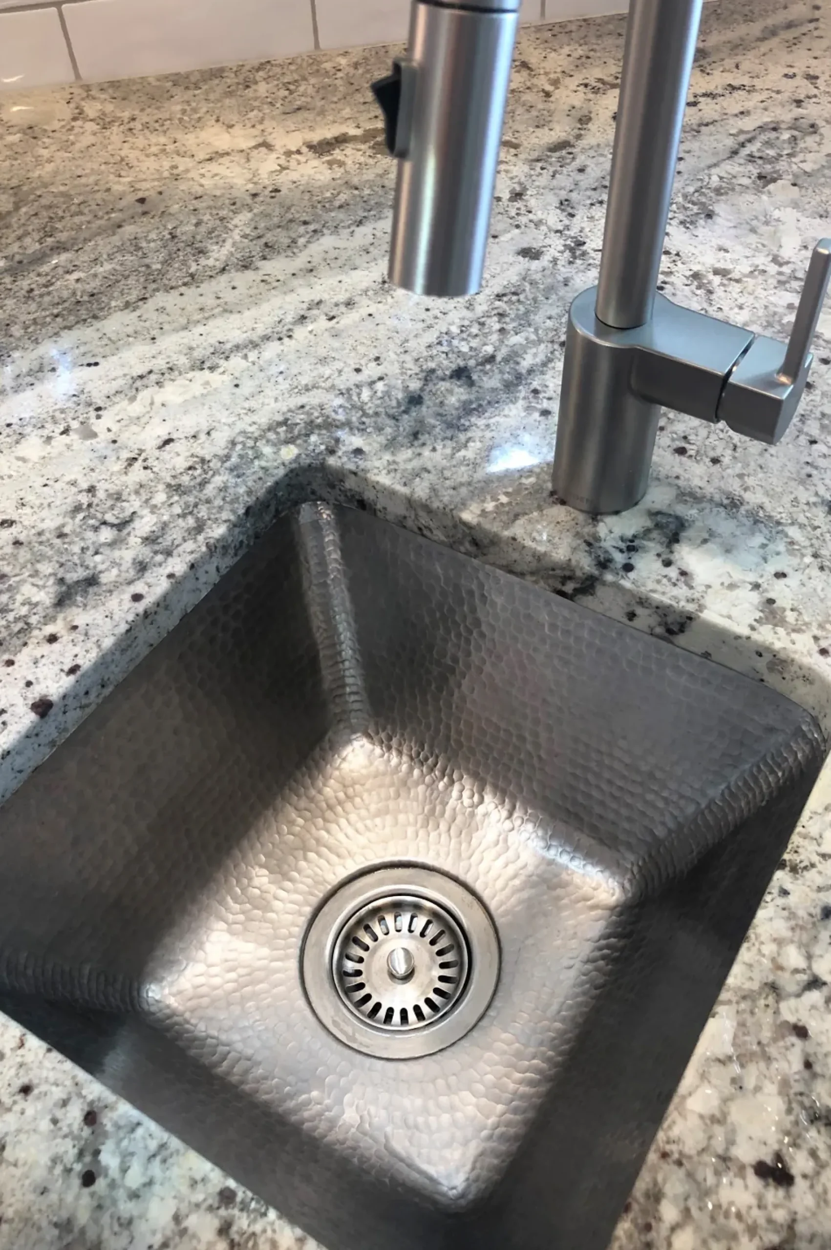 Premier Copper Products 15" Copper Bar/Prep Sink, Nickel, BS15EN3