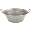 Premier Copper Products 19" Oval Copper Bathroom Sink, Nickel, VOB16EN
