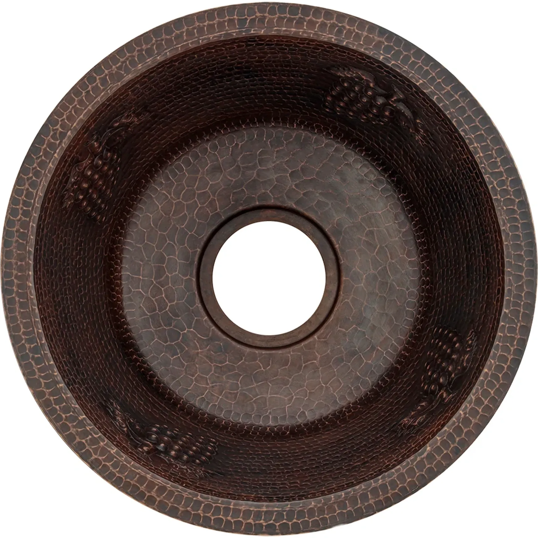 Premier Copper Products 16" Copper Bar/Prep Sink, Oil Rubbed Bronze, BR16GDB3