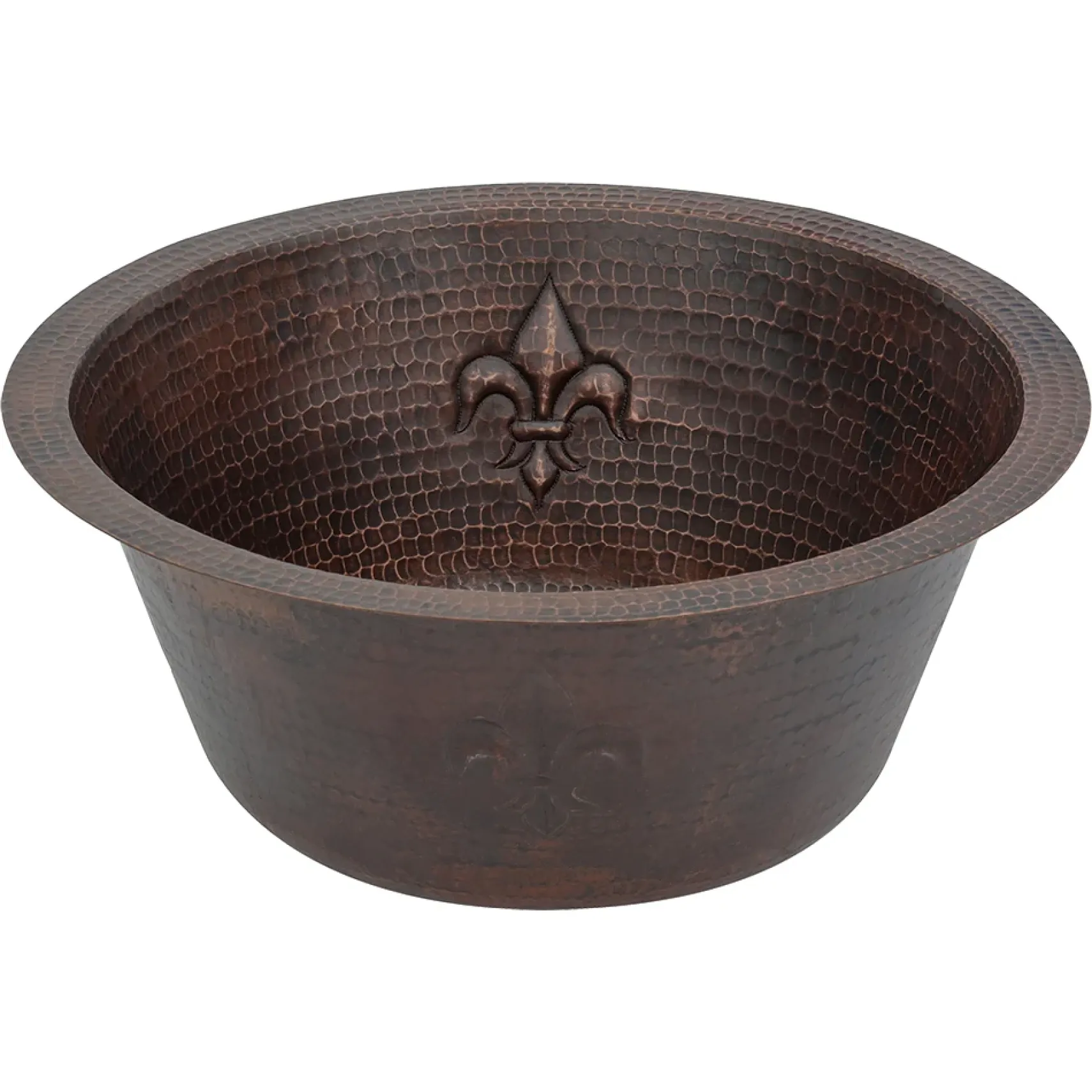 Premier Copper Products 16" Copper Bar/Prep Sink, Oil Rubbed Bronze, BR16FDB3