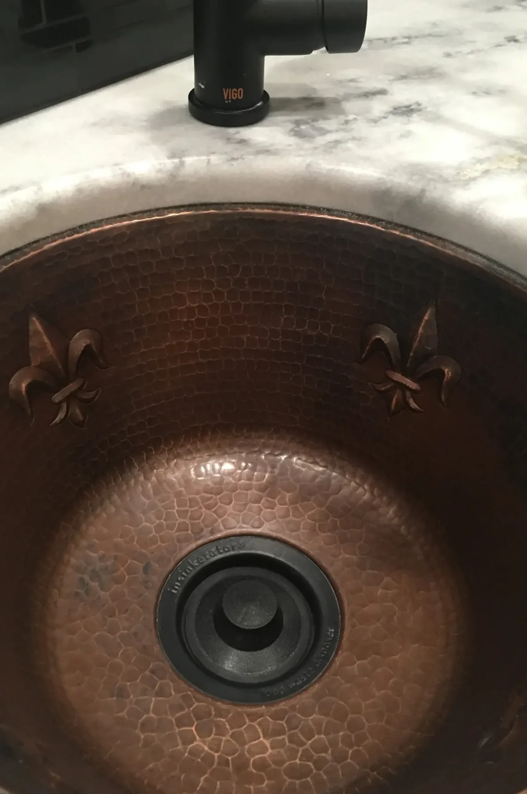 Premier Copper Products 16" Copper Bar/Prep Sink, Oil Rubbed Bronze, BR16FDB3