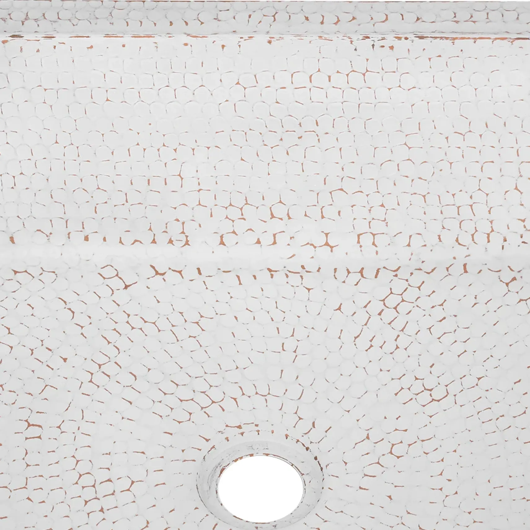 Premier Copper Products 19" x 16" Rectangle Dual - Undermount or Drop In Copper Bathroom Sink, Glazed White, 17 Gauge, LREC19WHT