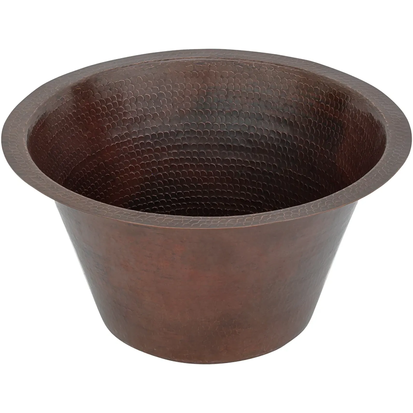 Premier Copper Products 17" Copper Bar/Prep Sink, Oil Rubbed Bronze, BR17DB