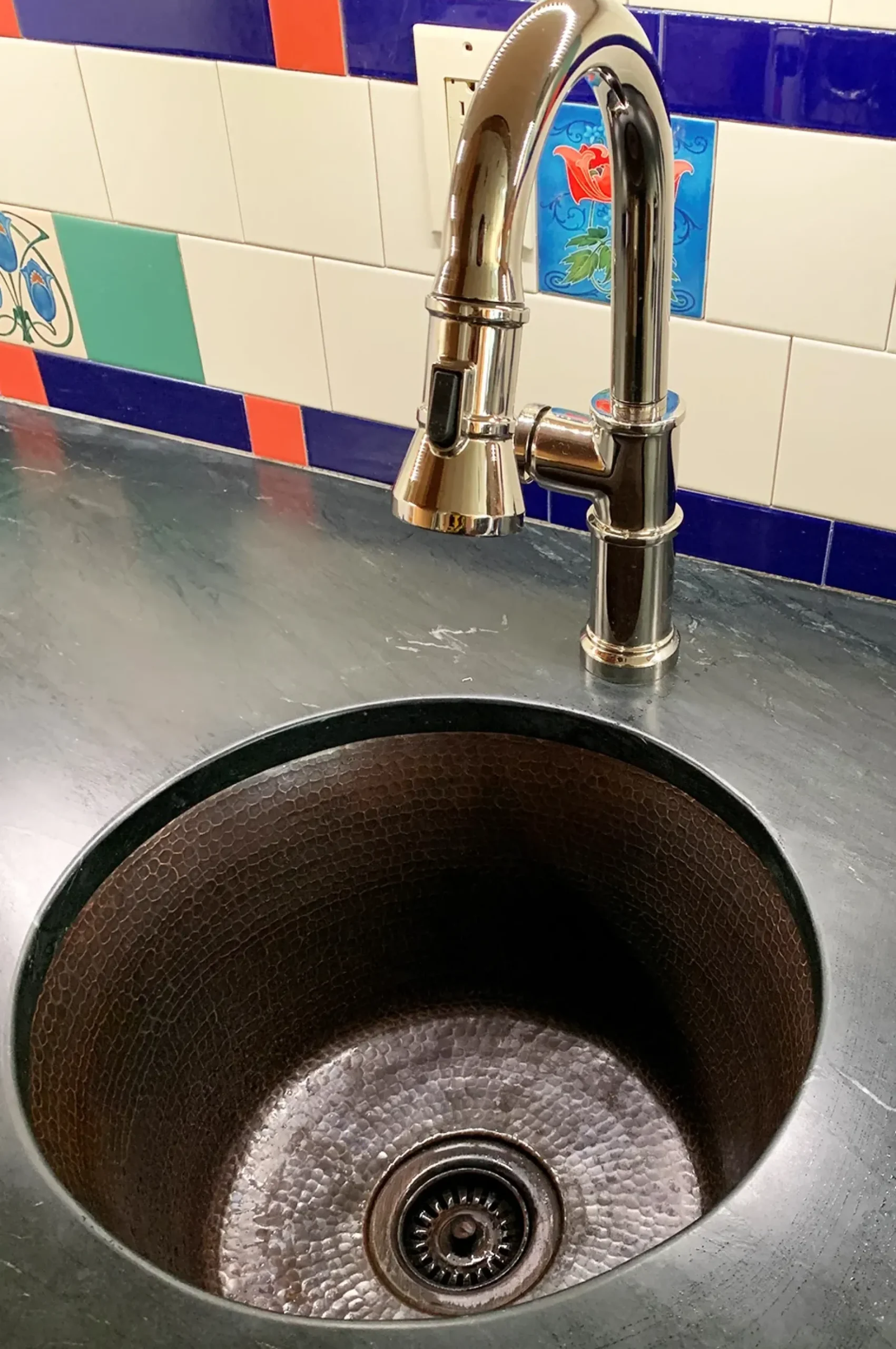Premier Copper Products 17" Copper Bar/Prep Sink, Oil Rubbed Bronze, BR17DB