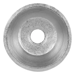 Premier Copper Products 16" Round Terra Firma Copper Bar/Prep Sink, Nickel, 10 Gauge, TFBR16EN3