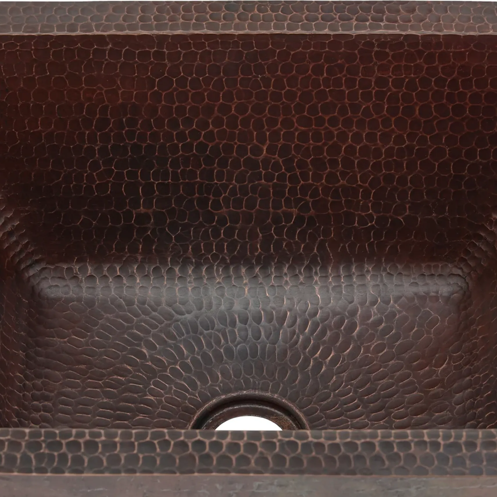 Premier Copper Products 17" Rectangle Copper Bathroom Sink, Oil Rubbed Bronze, LRECDB