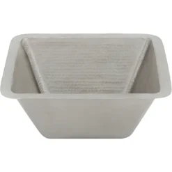 Premier Copper Products 15" Copper Bar/Prep Sink, Nickel, BS15EN2