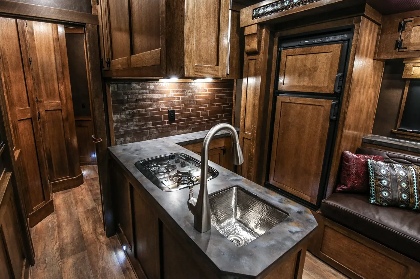 Premier Copper Products 15" Copper Bar/Prep Sink, Nickel, BS15EN2