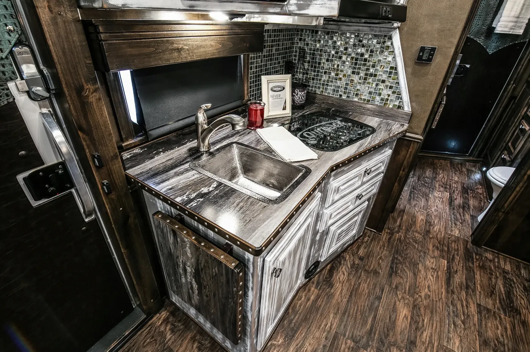 Premier Copper Products 15" Copper Bar/Prep Sink, Nickel, BS15EN2