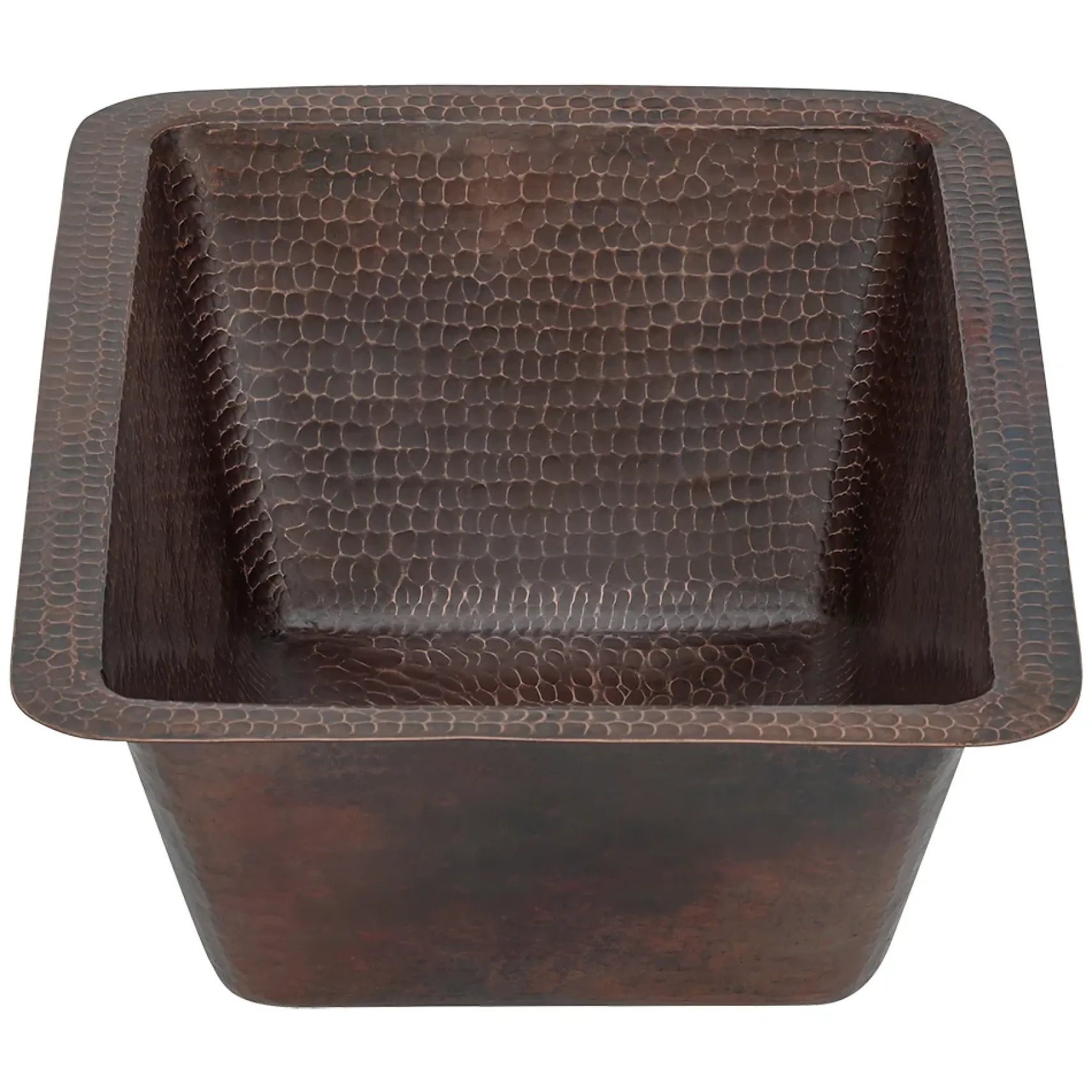 Premier Copper Products 17" Copper Bar/Prep Sink, Oil Rubbed Bronze, BRECDB2