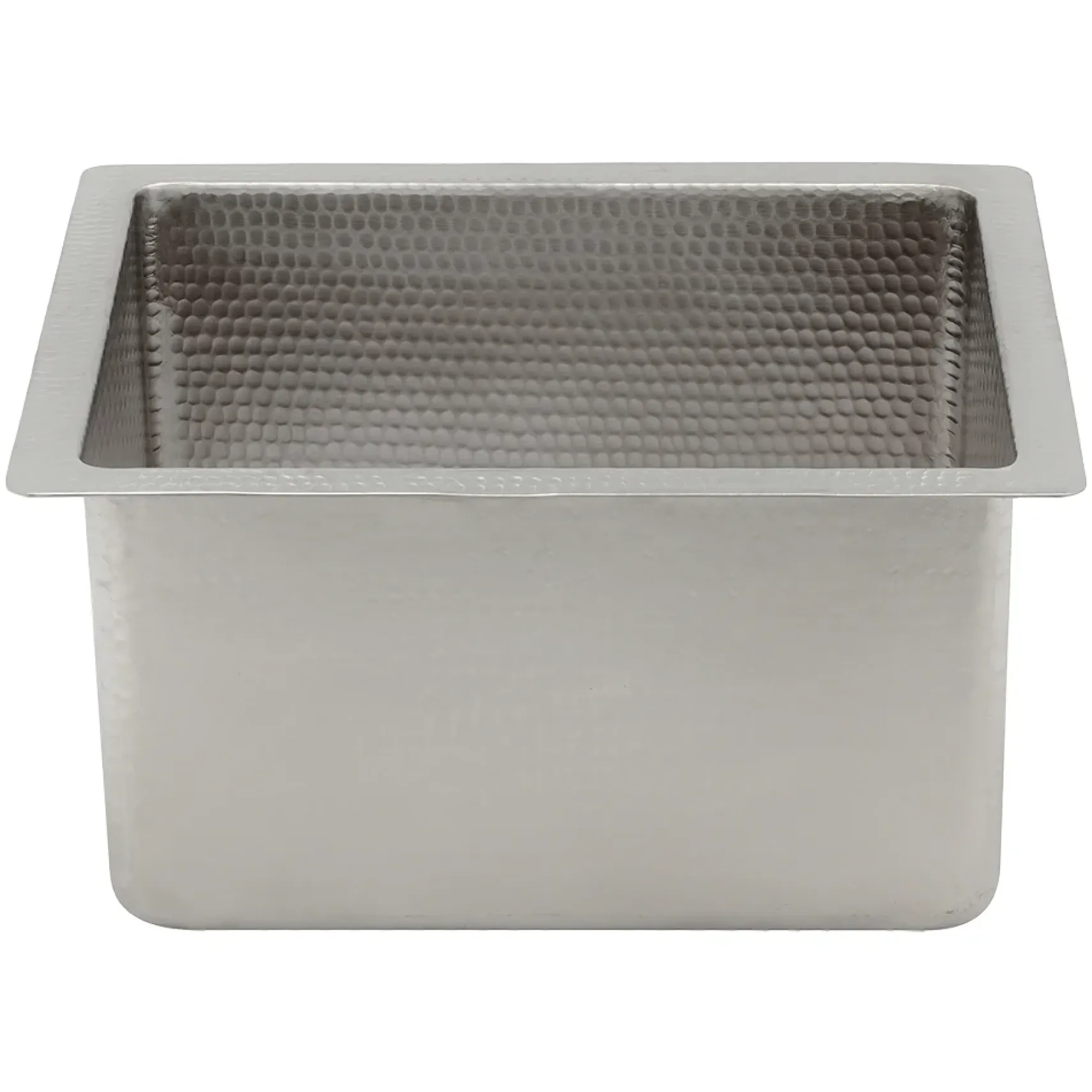 Premier Copper Products 20" Copper Bar/Prep Sink, Nickel, BREC20EN