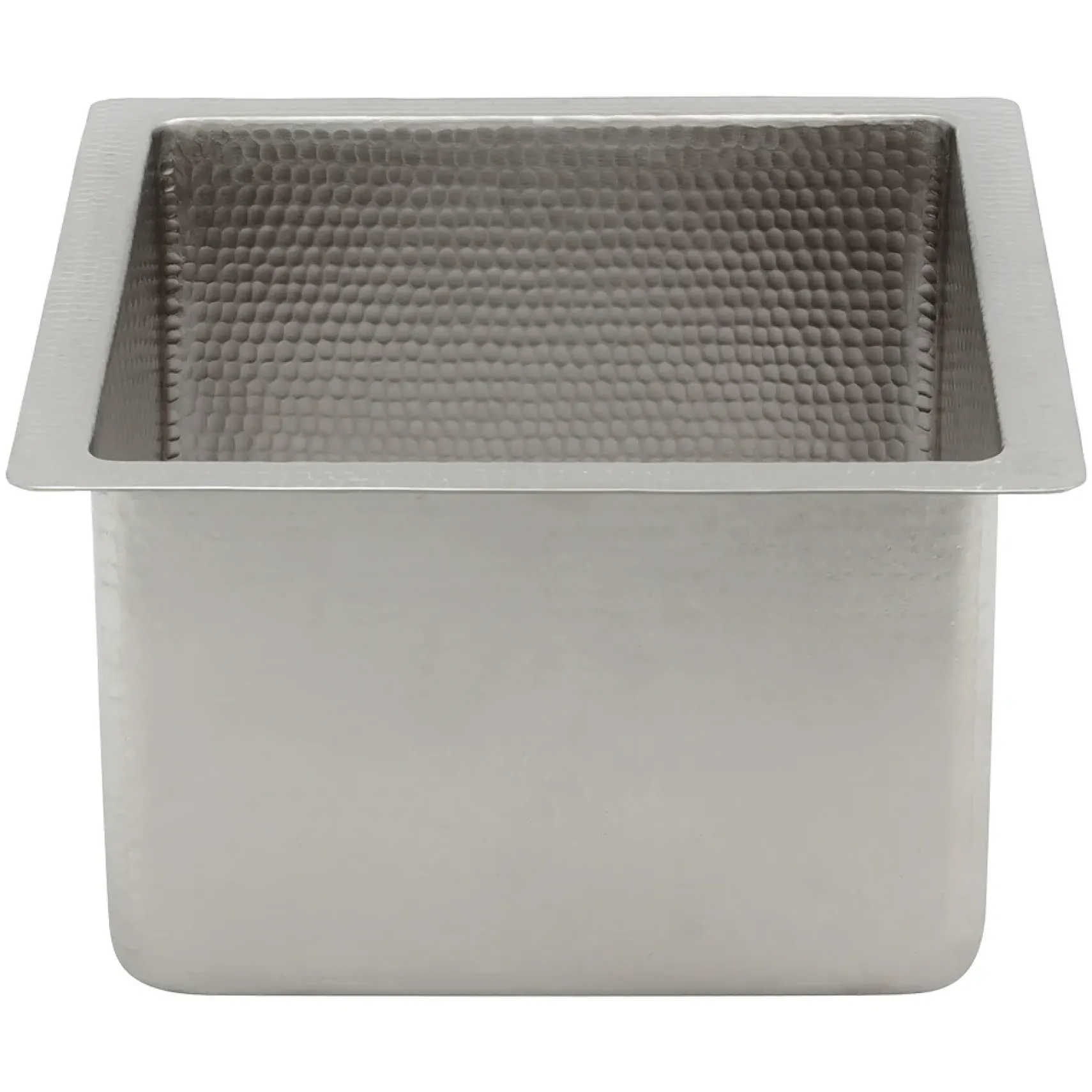 Premier Copper Products 20" Copper Bar/Prep Sink, Nickel, BREC20EN