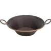 Premier Copper Products 21" Round Copper Bathroom Sink, Oil Rubbed Bronze, PVMPDB