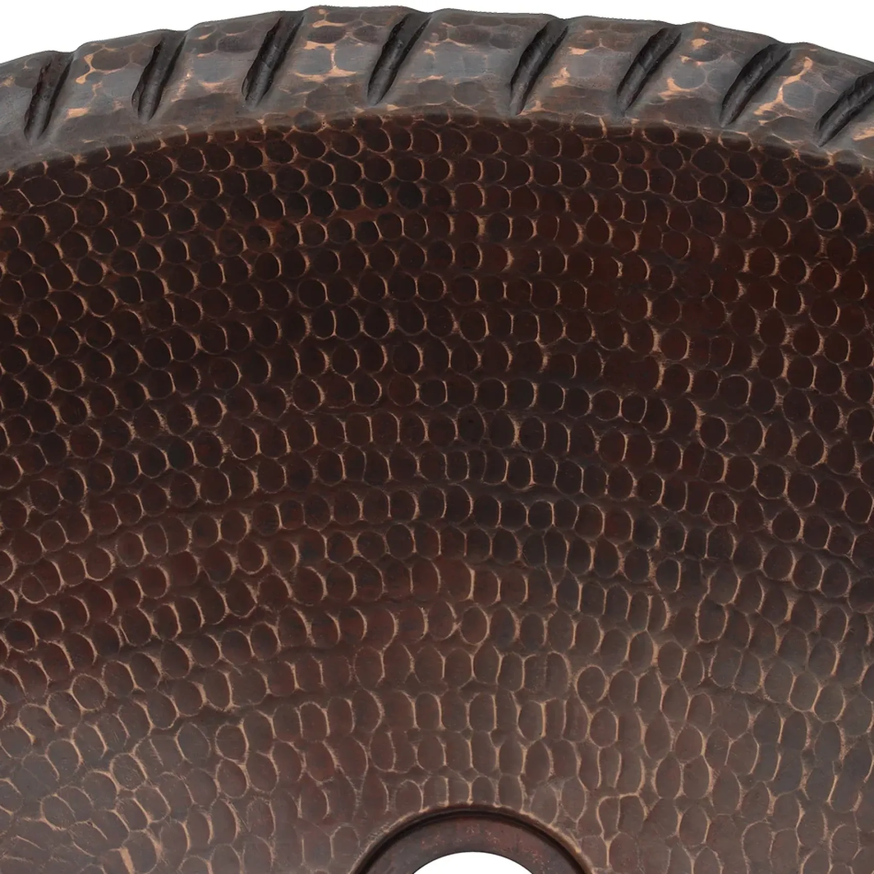 Premier Copper Products 19" Oval Copper Bathroom Sink, Oil Rubbed Bronze, LO19RRDB