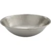 Premier Copper Products 17" Oval Copper Bathroom Sink, Nickel, VO17WEN
