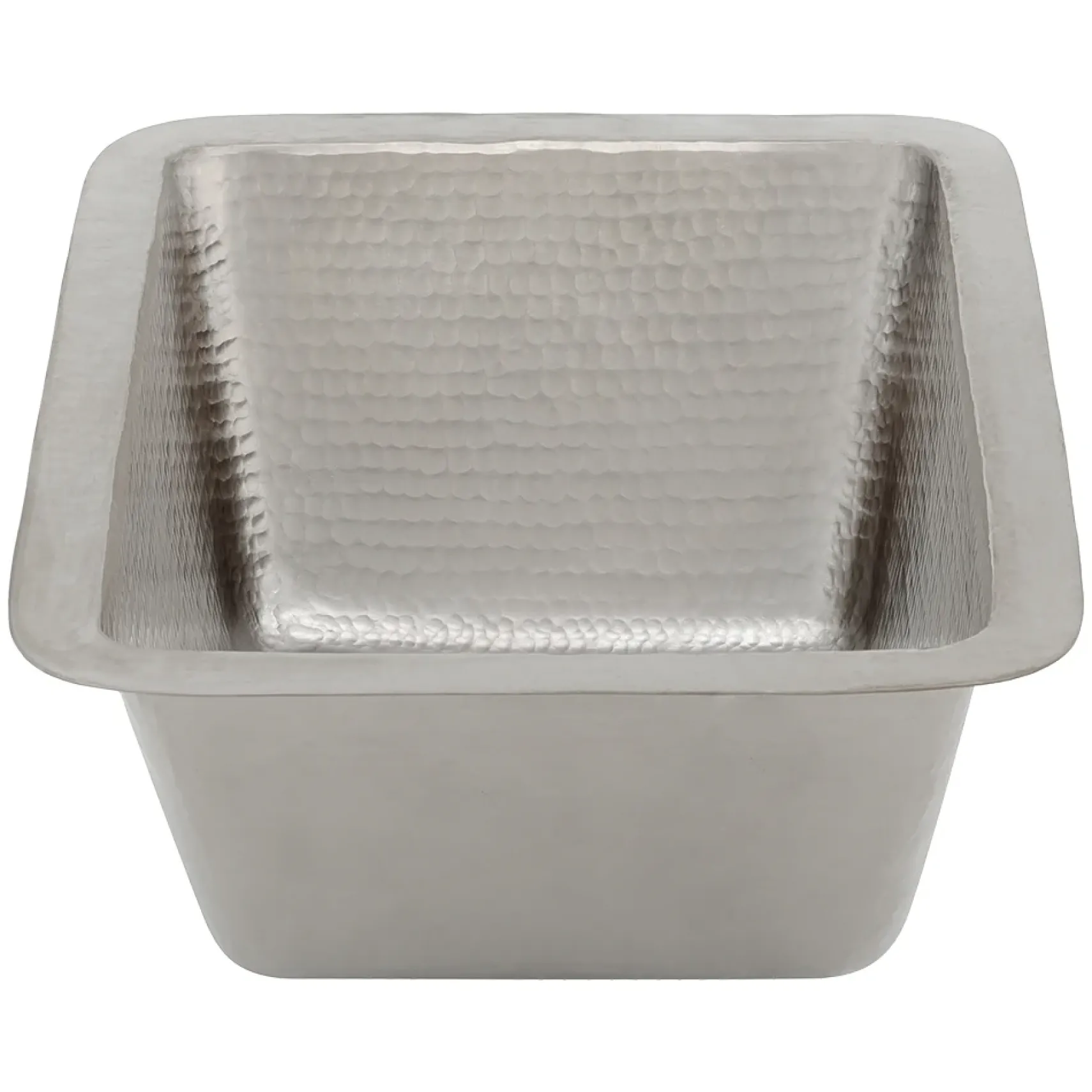 Premier Copper Products 17" Copper Bar/Prep Sink, Nickel, BRECEN2
