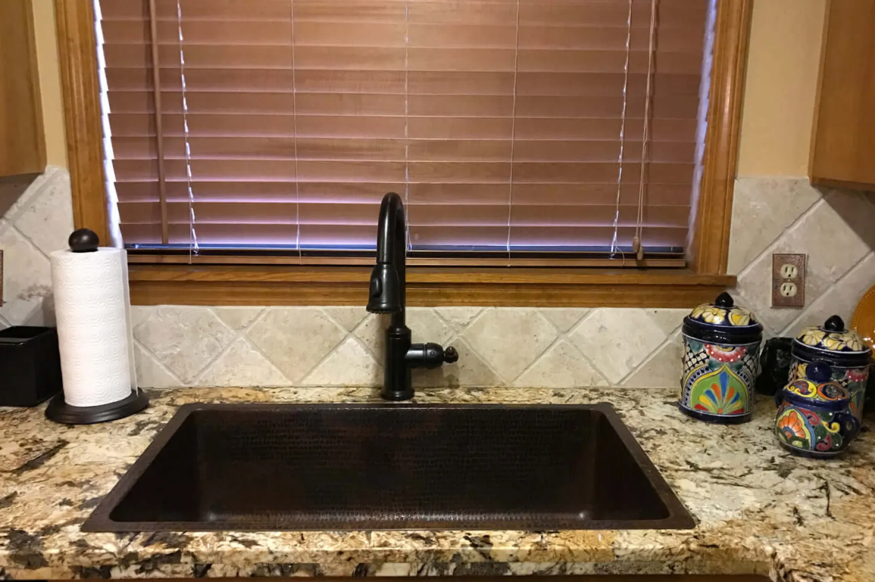 Premier Copper Products 33" Copper Kitchen Sink, Oil Rubbed Bronze, KSDB33199