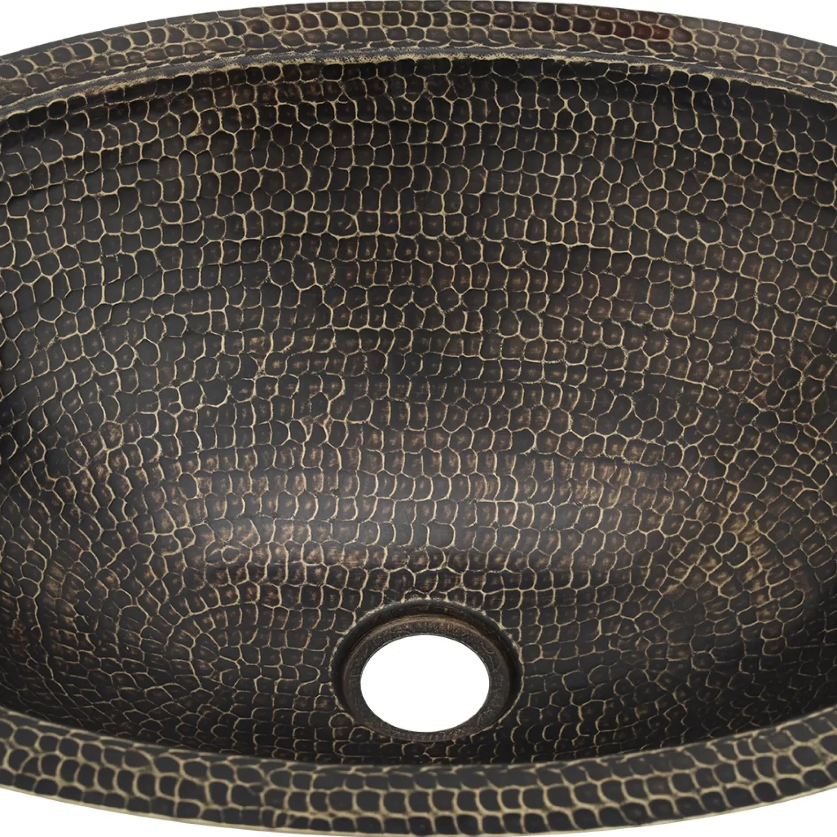 Premier Copper Products 19" x 14" Oval Dual - Undermount or Drop In Brass Bathroom Sink, Oil Rubbed Bronze, LO19FAB