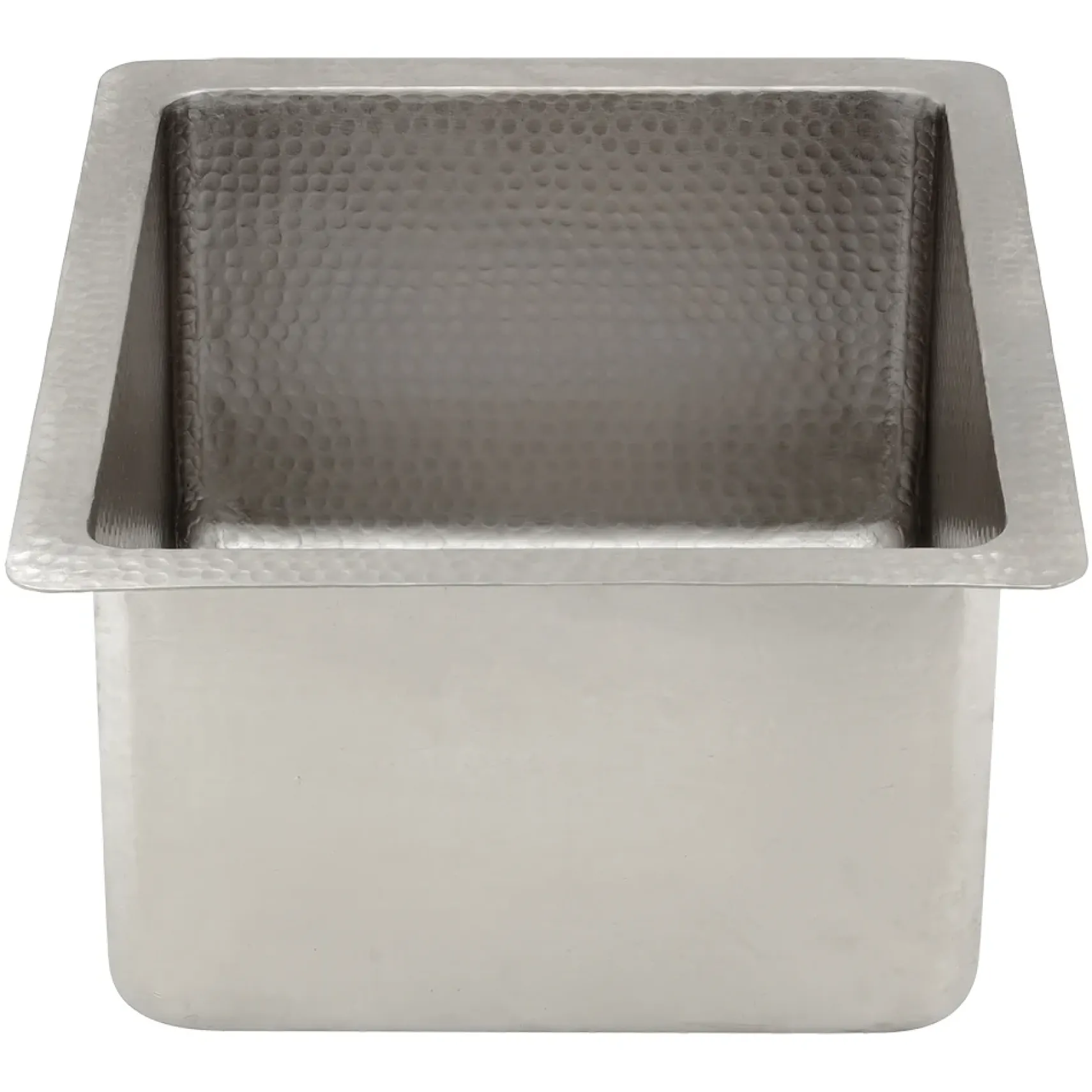 Premier Copper Products 16" Copper Bar/Prep Sink, Nickel, BREC16EN