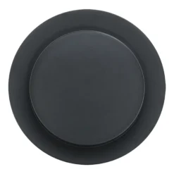 Premier Copper Products Tub Drain Trim and Single-Hole Overflow Cover for Bath Tubs - Matte Black, Brass, D-301BLK